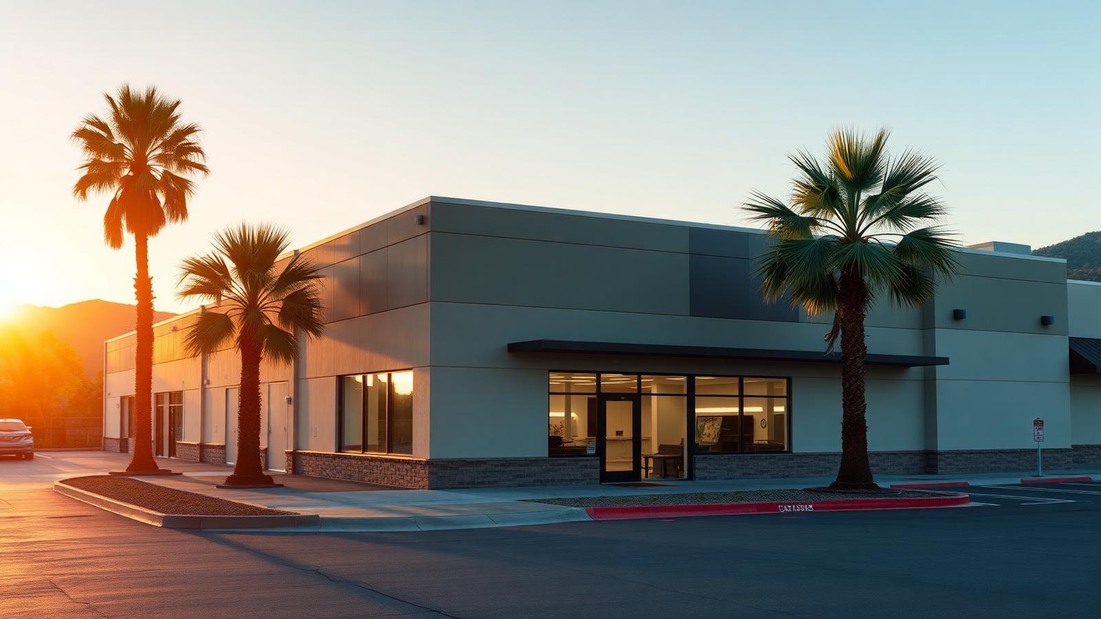 San Antonio commercial real estate building at golden hour representing acquisition cash planning for investors